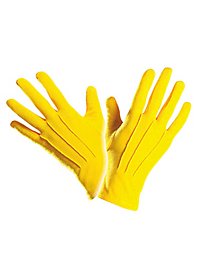 Guantes De Tela Amarillos