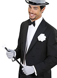 Guantes De Tela Grises