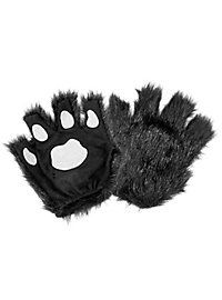 Guantes Sin Dedos Garras Negros