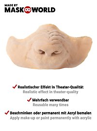 Gueule de loup garou Application en latex