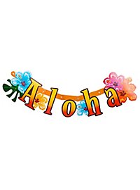 Guirlande de lettres Aloha