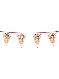 Guirnalda De Banderines Hello Girl! 6 Metros