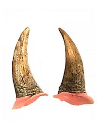 Gulnede Djævlehorn Latex Applikation