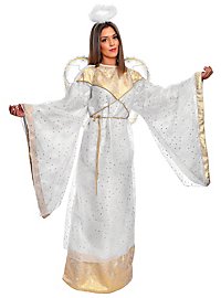Gylden Juleengel Kostume