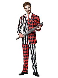 Gyser Klovn Kostume Twisted Circus Party Jakkesæt