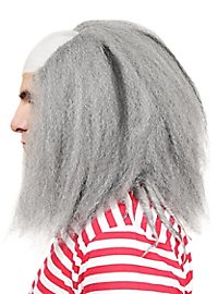 Gyser Klovn Paryk Grå