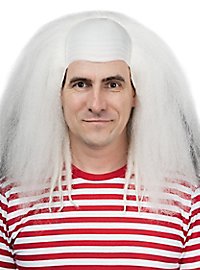 Gyser Klovn Paryk Hvid