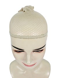 Haarnet voor pruiken beige