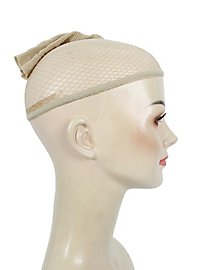Haarnet voor pruiken beige