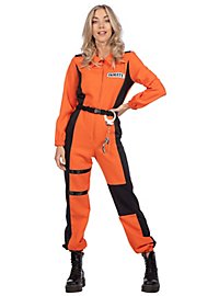 Häftling Overall für Frauen orange