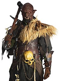 Hageløs Ork Maske Af Silikone - Rakhattash