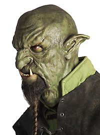 Hageløs Ork Maske Af Silikone - Rakhattash