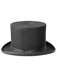 Hair Felt Top Hat black 15 cm