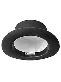 Hair Felt Top Hat black 15 cm