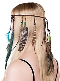Hairband with feathers