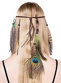Hairband with feathers