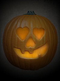 Halloween 2018 - illuminated pumpkin decoration