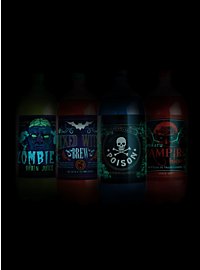 Halloween Bottle Labels Soda Glow-in-the-Dark