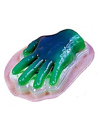 Halloween pudding mould hand