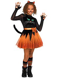 Halloween cat costume for girls