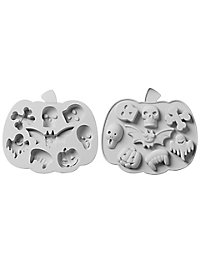 Halloween Figurer Silikonform Til Isterninger Og Bagning 8-Delt