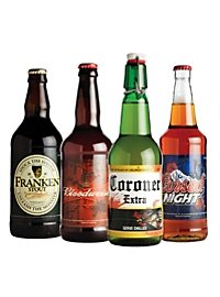 Halloween Flaskeetiketter Øl Selvlysende