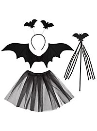 Halloween Fledermaus Accessoire-Set für Kinder