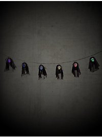 Halloween Ghost Garland with Lights