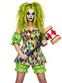 Halloween & Horror Clown Damen Kostüm