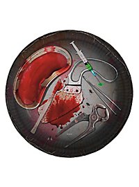 Halloween Horror Fest Paptallerkener 8 Stk