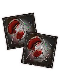 Halloween horror party napkins 20 pieces