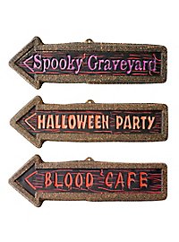 Halloween Party Signpost Set