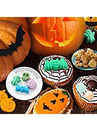 Halloween figures silicone mould for ice cubes and for baking 6-grid