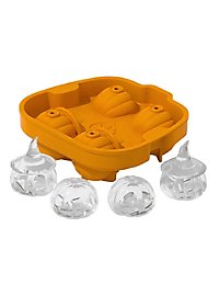 Halloween pumpkins silicone mould for ice cubes, chocolate and baking 4-grid