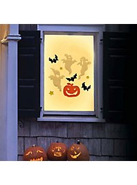 Halloween Spooky Ghosts - Gel Stickers