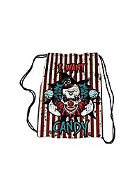 Halloween Stoffbeutel - Candy Clown