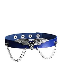Halsband Demon Blue
