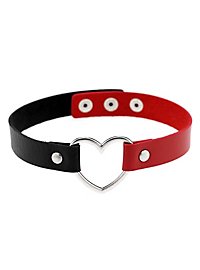 Halsband Red Heart