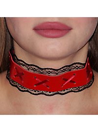 Halsband Stitched Lace