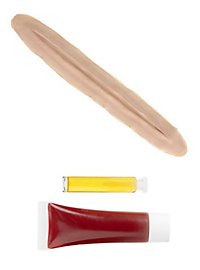 Halsskæring Sår Af Latex Til Påklæbning