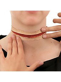 Halsskæring Sår Af Latex Til Påklæbning