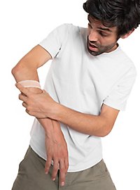 Halsskæring Sår Af Latex Til Påklæbning