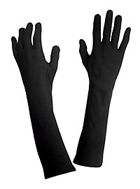 Handschuhe lang schwarz