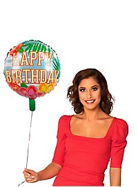 Happy Birthday foil balloon Hawaii