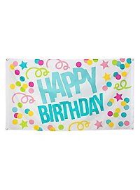 Happy Birthday party banner