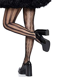 Harlequin Fishnet Tights