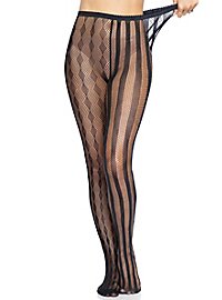 Harlequin Fishnet Tights