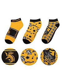 Harry Potter - Ankelstrømper 3-pak Hufflepuff