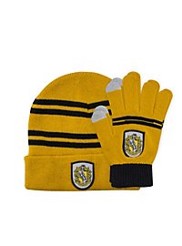 Harry Potter - Bonnet & Gants Kids Set Hufflepuff