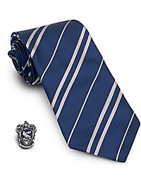 Harry Potter - Cravate Ravenclaw avec épingle